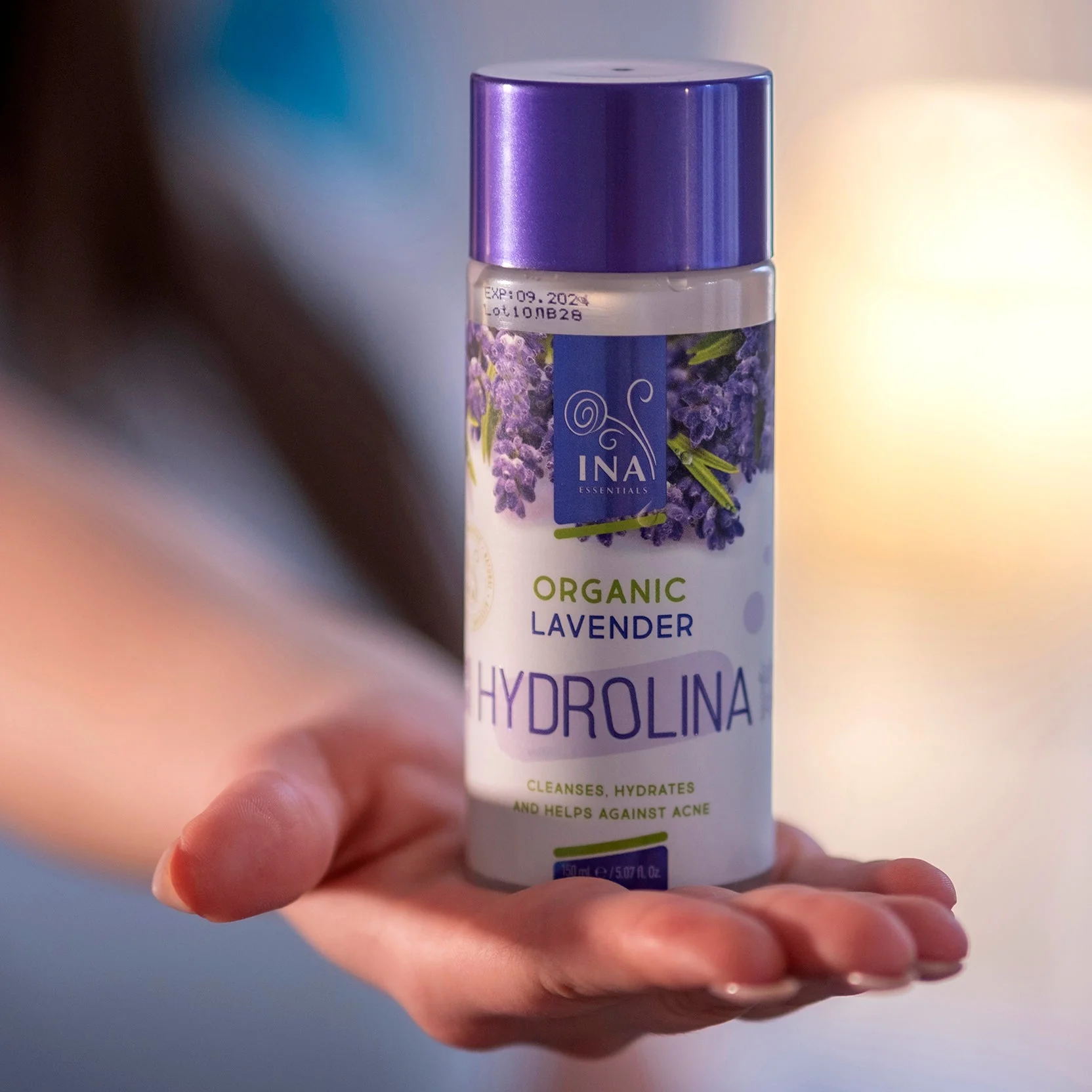 2x Organiczna woda Lawendowa - Hydrolina - Hydrolat Lawendowy na Trądzik - Image 4