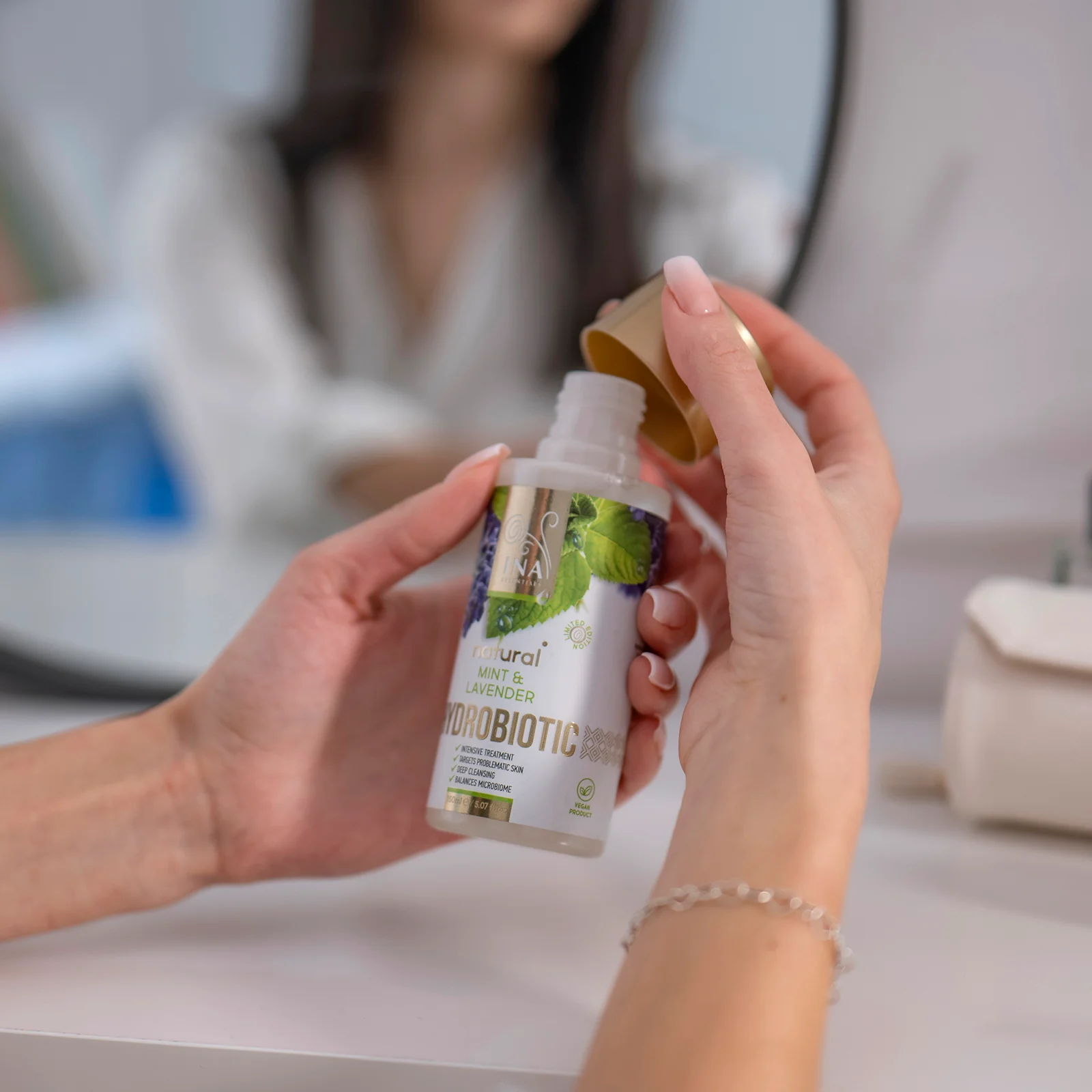 Hydrobiotic - Lawenda & Mięta - intensywna pielęgnacja skóry Trądzikowej - Image 4