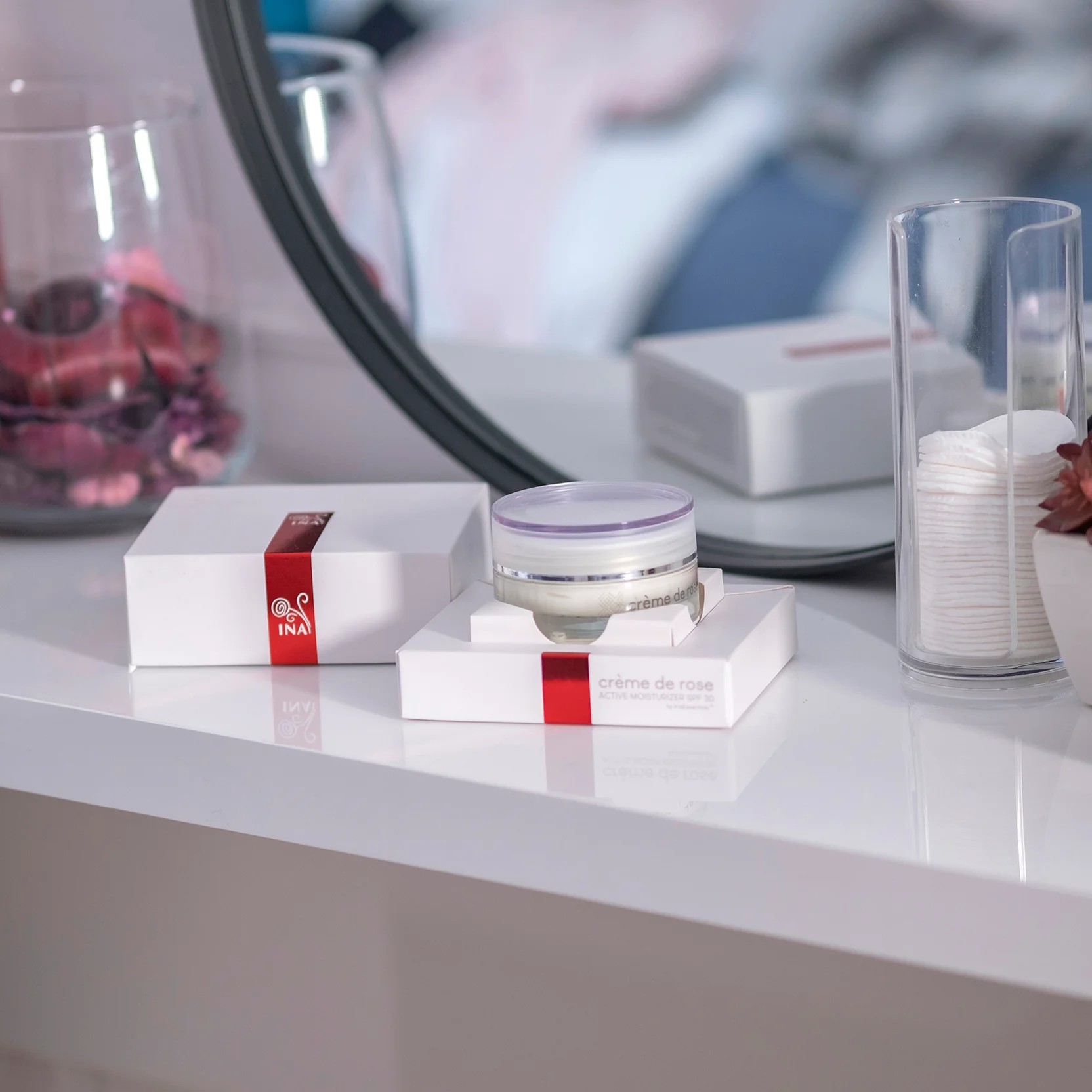 Crème de rose - Krem nawilżający do twarzy z SPF30 - silnie wzbogacony Organicznym Eterycznym Olejkiem z Róży - Image 3