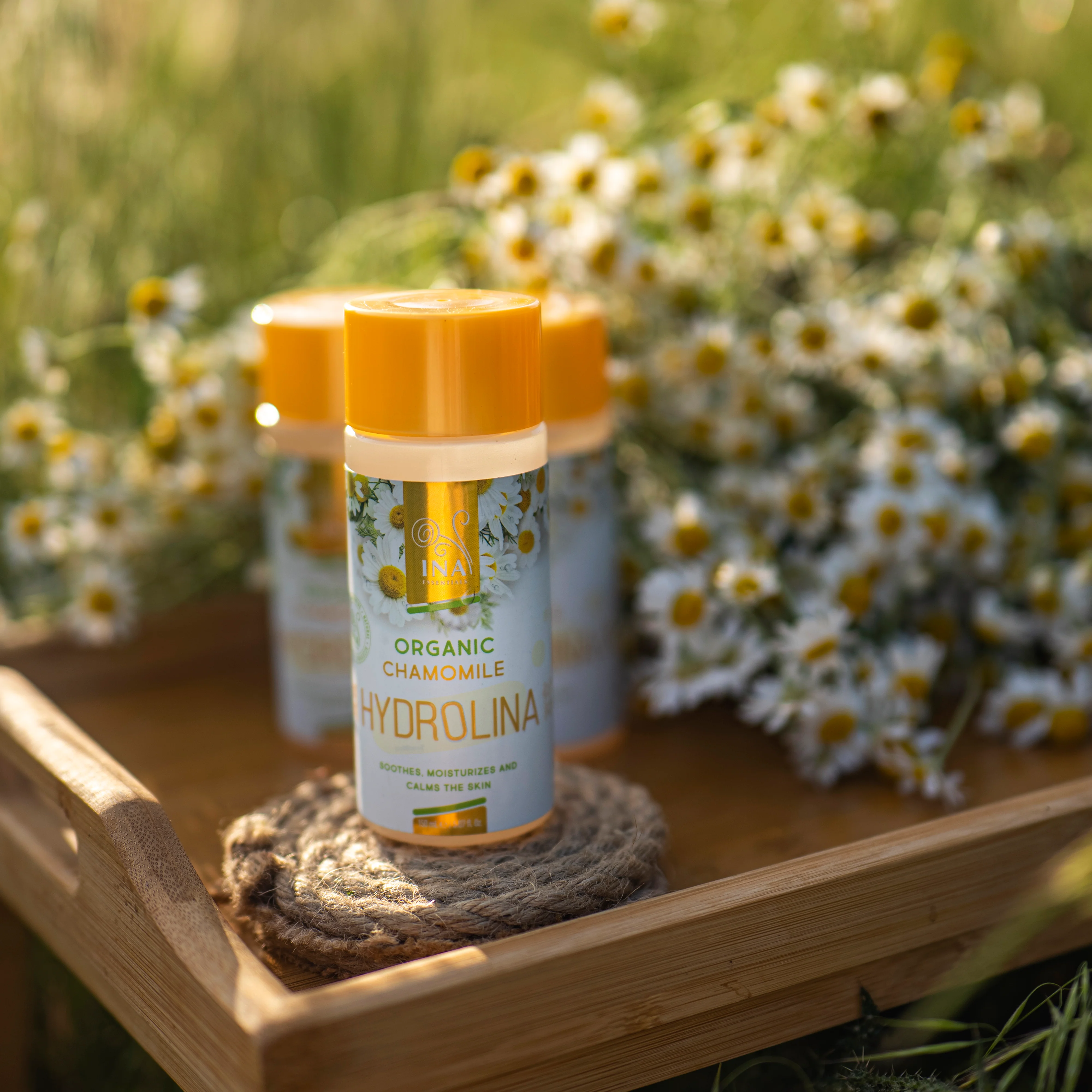 Organiczna woda Rumiankowa - Hydrolina na Egzemę i Podrażnioną skórę - Image 6