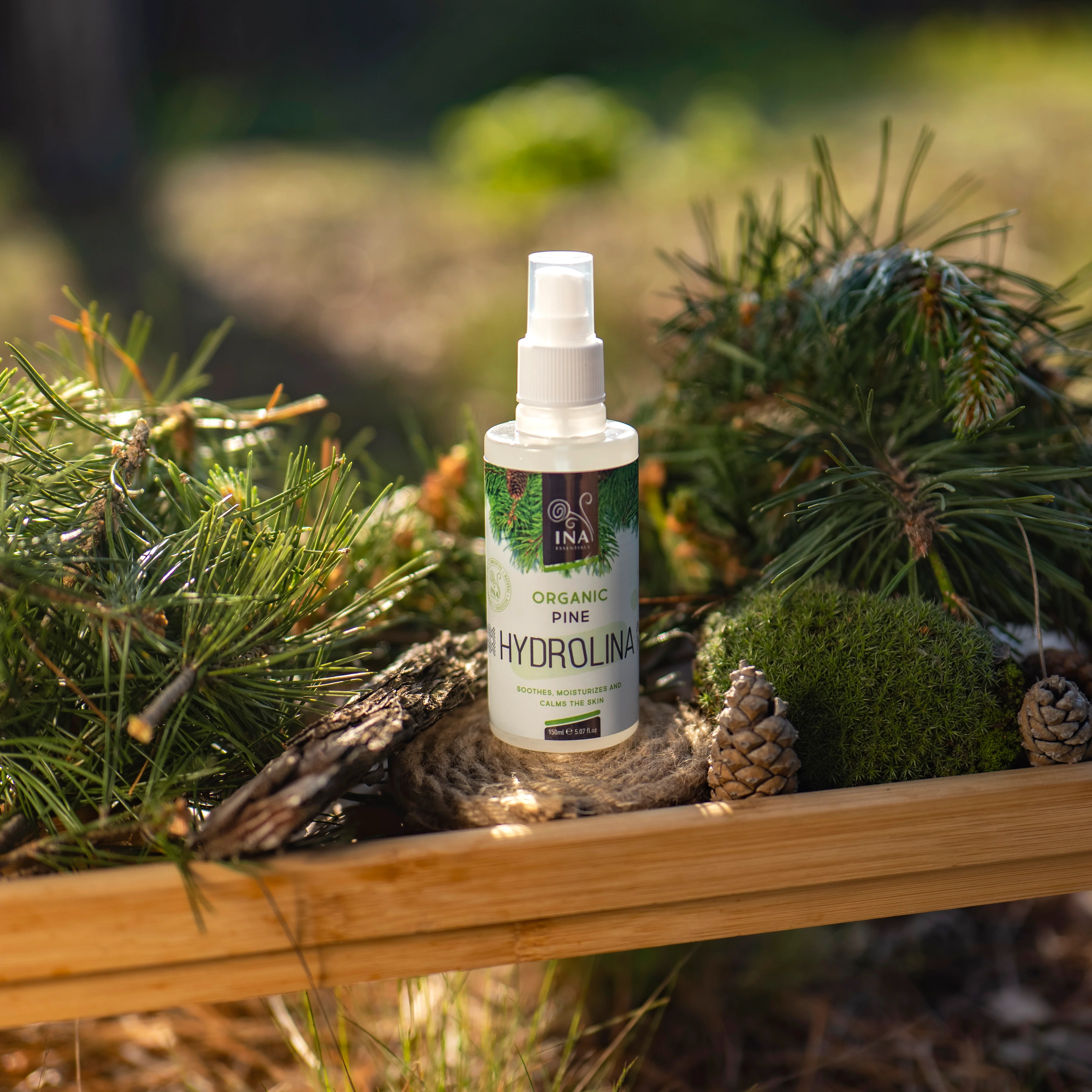 Organiczna woda Sosnowa - Hydrolina - Spray na Grzybicę paznokci i Śmierdzące stopy - Image 5